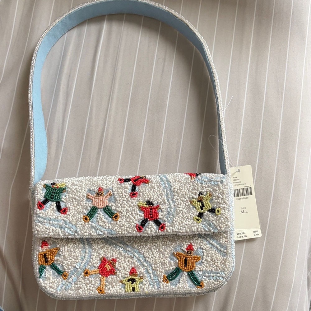 NWT Anthropologie Beaded Women's Bag - Fiona Winter Icon Collection